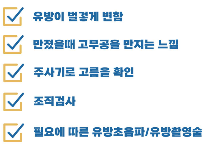 유방농양진단